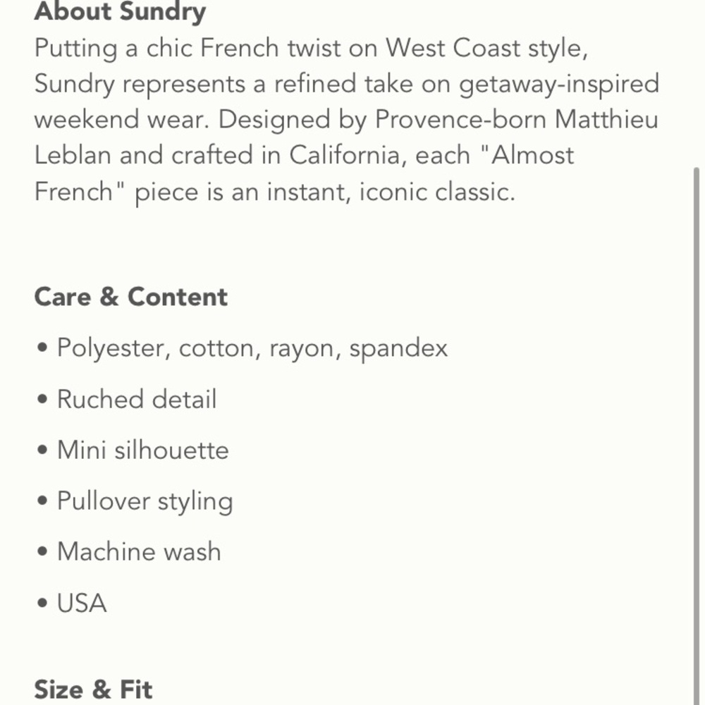 Anthropologie Sundry Leopard Print Ruched dress - Picture 8 of 9